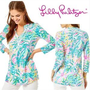 Share Lilly Pulitzer Kaia Knit Tunic One in a Melon XS 100% COTTON